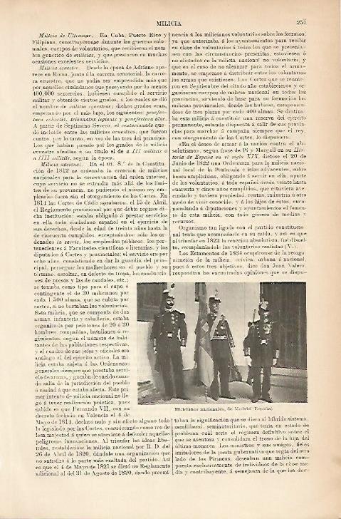 LAMINA ESPASA 5167: Milicianos nacionales de Madrid