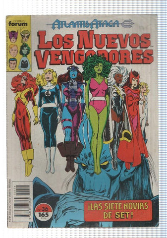 Planeta: Los Nuevos Vengadores num 36 - Traed aqui a las 7 novias. Atlantis ataca. Saga Atlante parte 12. Comics Forum