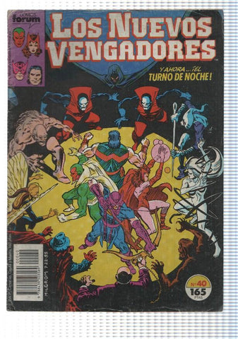 Planeta: Los Nuevos Vengadores num 40 - Y ahora el turno de noche. Comics Forum