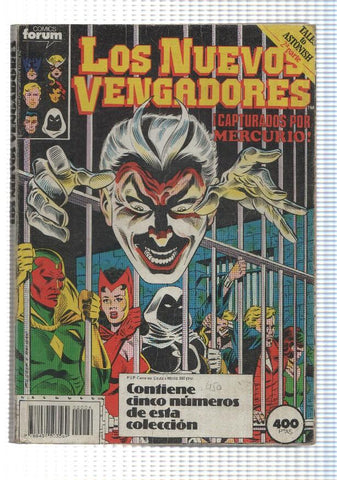 Planeta: Los Nuevos Vengadores. Contiene cinco numeros, del 31 al 35. Monstruos enterrados. El hombre en el hormiguero