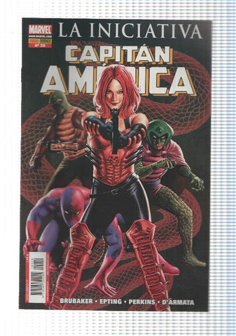 Panini: La iniciativa Capitan America num 29, año 4 - La muerte del sueño parte 4: Silenciadores