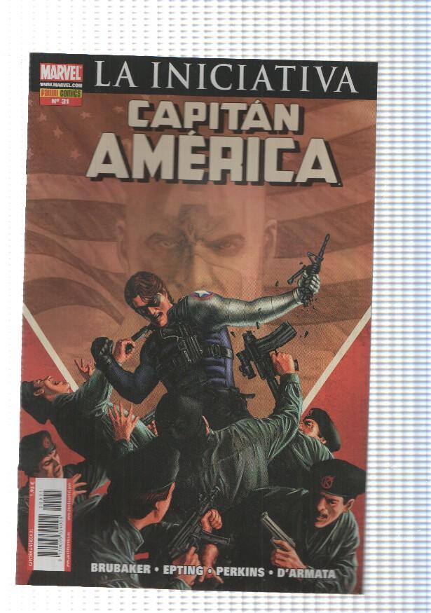 Panini: Capitan America num 31, año 4. La Iniciativa. La muerte del sueño parte 6