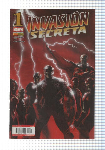 Panini: Invasion Secreta num 1. Marvel