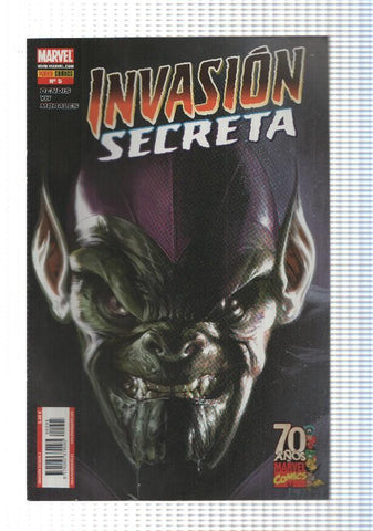 Panini: Invasion Secreta num 5. Skrulls. Marvel