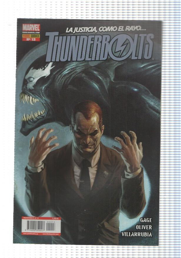Panini: Thunderbolts num 13 - Razon en la locura. Marvel