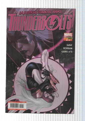 Panini: Thunderbolts num 11 - Punto de rotura. Marvel