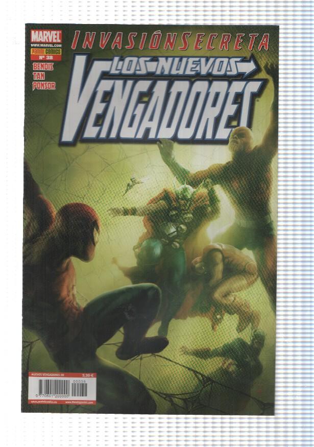 Panini: Los Nuevos Vengadores num 38, año 4 - Invasion Secreta, parte 2. Marvel