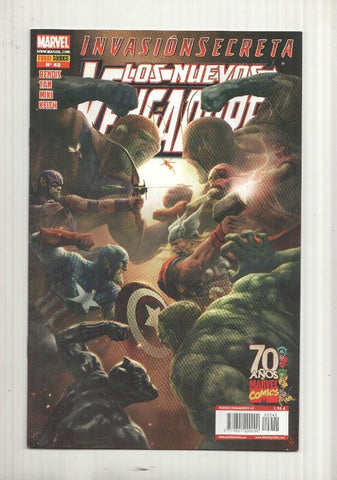 Panini: Los Nuevos Vengadores num 40, año 4 - Invasion Secreta, parte 2. Marvel