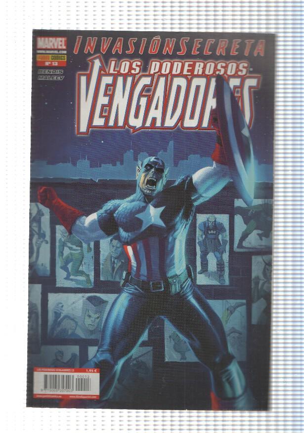 Panini: Los Poderosos Vengadores num 13, año 2 - Invasion Secreta. Marvel