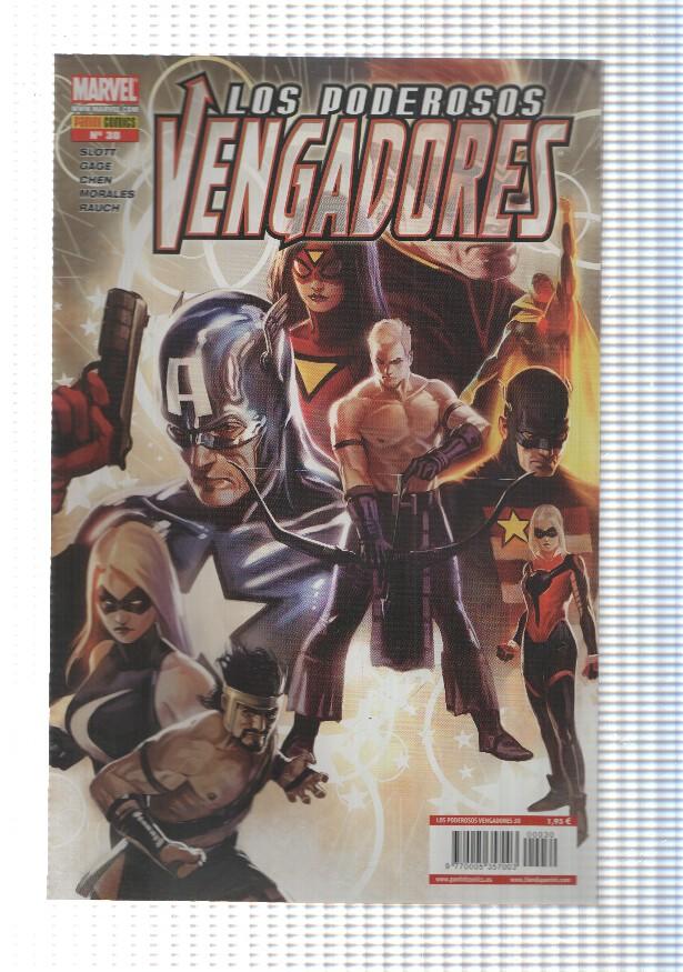 Panini: Los Poderosos Vengadores num 30, año 3 - El Innombrable parte 4. Marvel