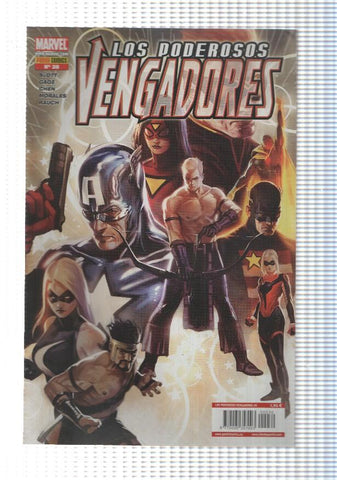 Panini: Los Poderosos Vengadores num 30, año 3 - El Innombrable parte 4. Marvel