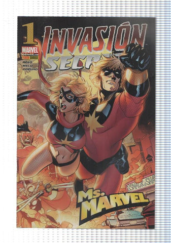 Panini: Invasión Secreta numero 1 - Invasion Secreta parte I, parte II, parte III. Marvel