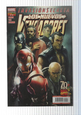 Panini: Los Nuevos Vengadores num 41, año 4 - Invasion Secreta, parte 5. Marvel