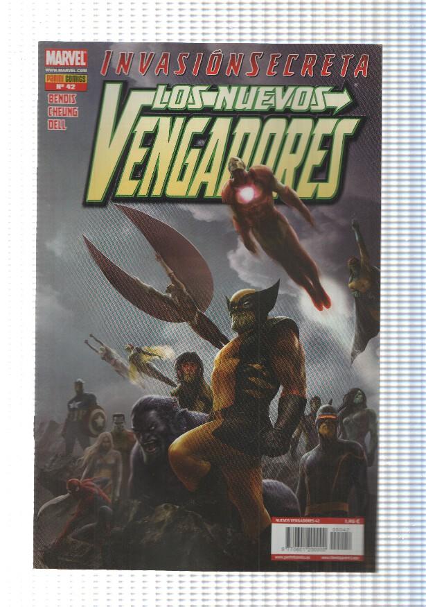 Panini: Los Nuevos Vengadores num 42 ,año 4 - Invasion Secreta, parte 6. Marvel