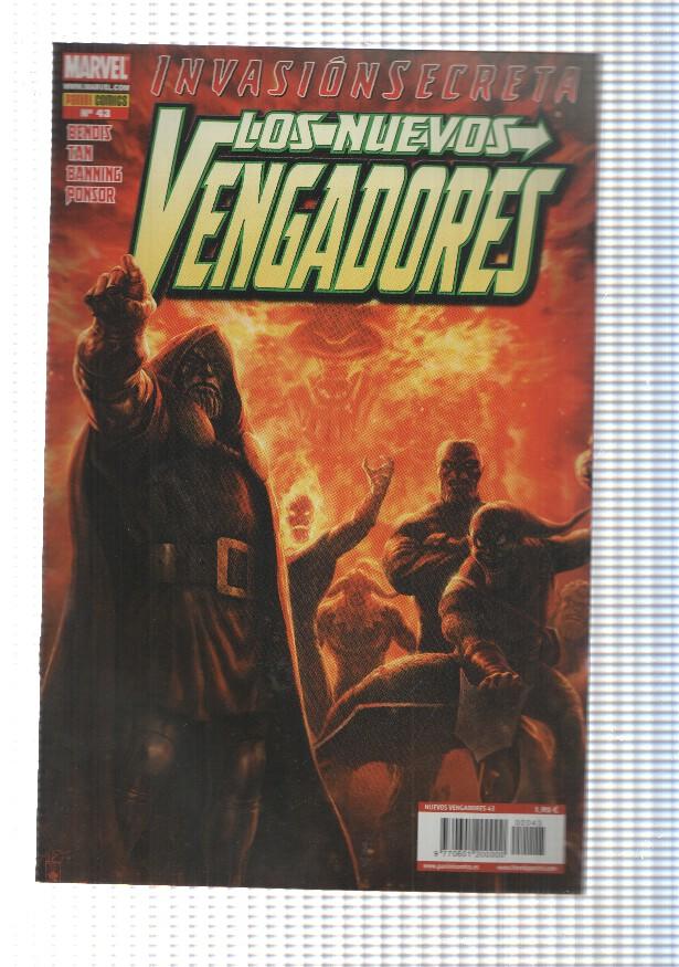 Panini: Los Nuevos Vengadores num 43 ,año 4 - Invasion Secreta, parte 7. Marvel