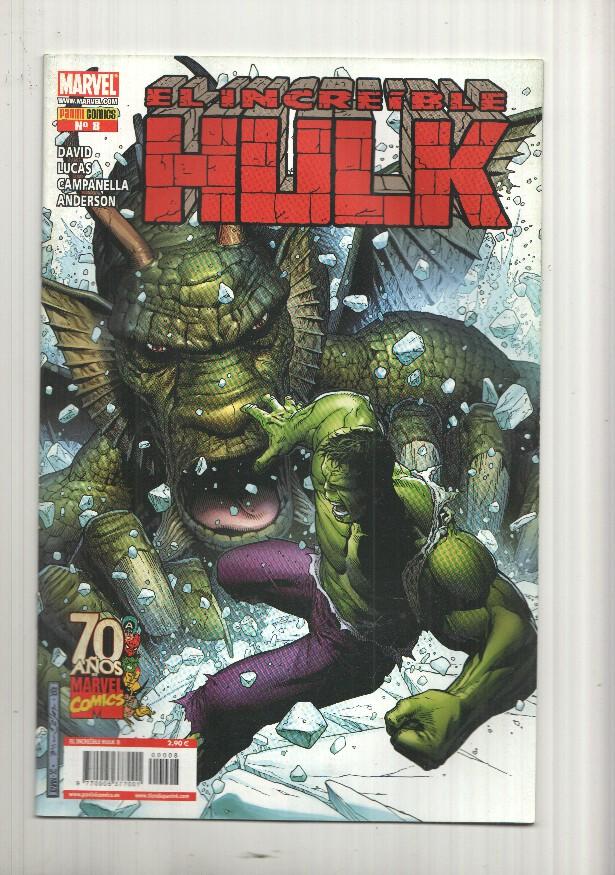 Panini: El Increible Hulk num 8 - Fin Fang Foom, El Fin del Espacio Exterior. 70 años Marvel Comics