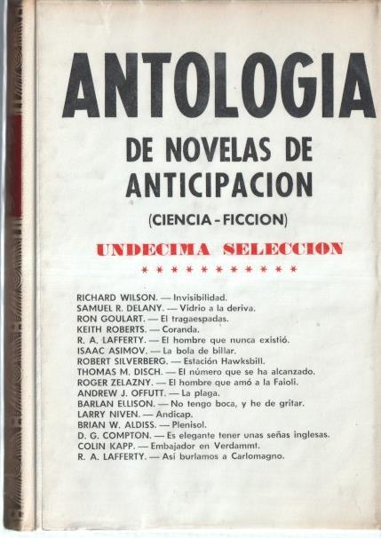 Antologia de novelas de anticipacion undecima seleccion
