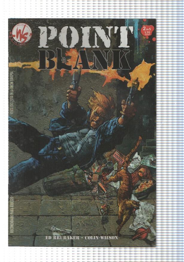 WS Eye of the Storm: Point Blank num 2. World Comics, Planeta DeAgostini. Ed Brubaker, Colin Wilson