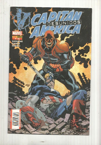 Panini: Marvel Knighs: Capitan America num 30. Desunidos. Superpatriota parte 4. Sometido por la sociedad serpiente