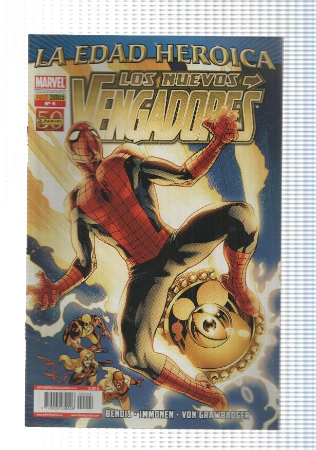 Panini 50 años: Los Nuevos Vengadores vol. 2 num 4 - La Edad Heroica parte 4. Marvel