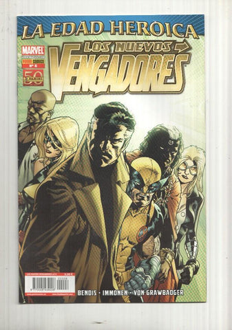 Panini 50 años: Los Nuevos Vengadores vol. 2 num 6 - La Edad Heroica parte 6. Marvel