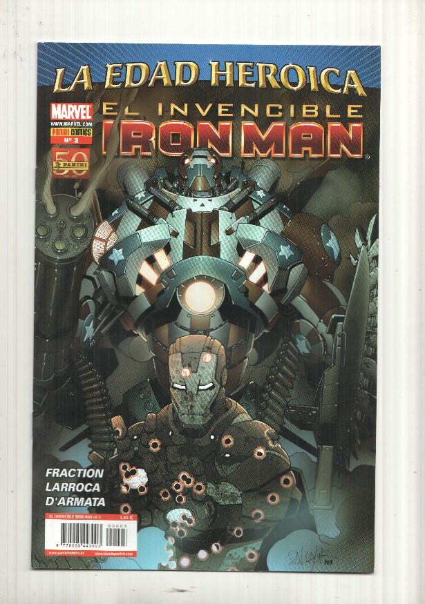 Panini 50 años: Iron Man num 3. La Edad Heroica, Stark Resiliente parte 4 - Festival de la idiotez en Tokio. Marvel