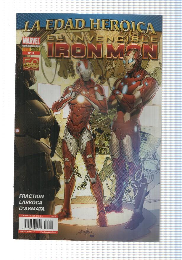 Panini 50 años: Iron Man num 4. La Edad Heroica, Stark Resiliente parte 5 - Depredadores y presas en sus entornos naturales. Marvel