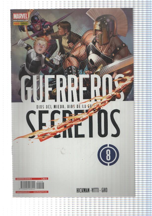 Panini: Guerreros Secretos num 8 - Dios del miedo, dios de la guerra. Marvel