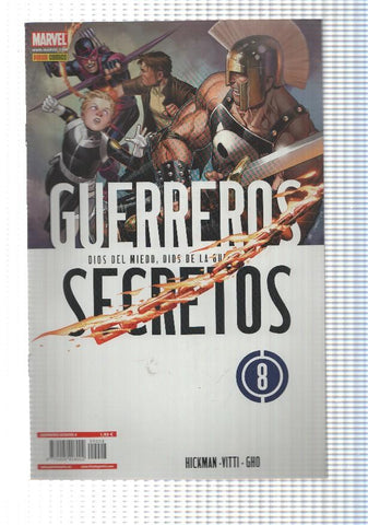 Panini: Guerreros Secretos num 8 - Dios del miedo, dios de la guerra. Marvel