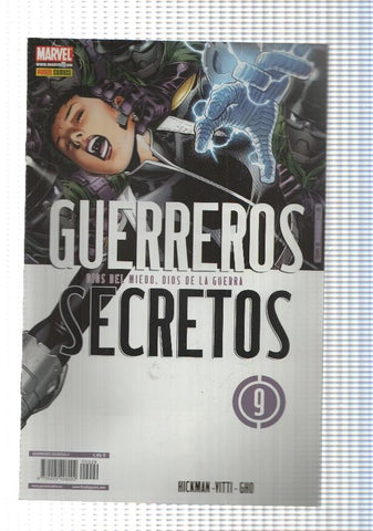 Panini: Guerreros Secretos num 9 - Dios del miedo, dios de la guerra. Marvel