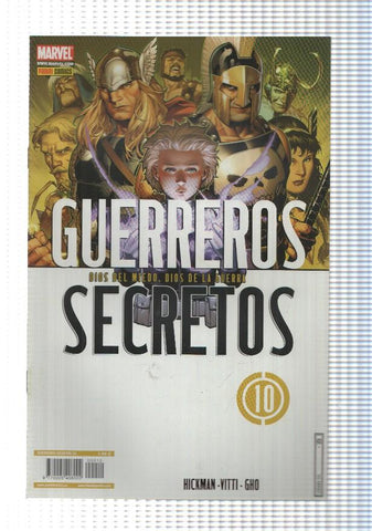 Panini: Guerreros Secretos num 10 - Dios del miedo, dios de la guerra. Marvel