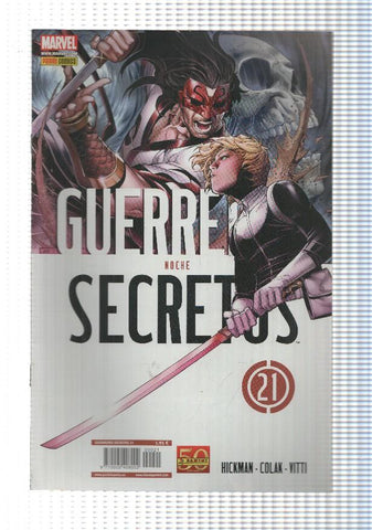 Panini 50 años: Guerreros Secretos num 21 - Noche. Marvel