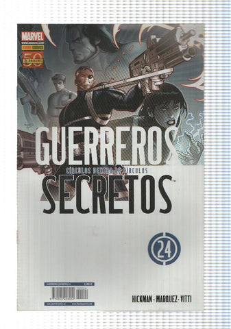 Panini 50 años: Guerreros Secretos num 24 - Circulos dentro de circulos. Marvel