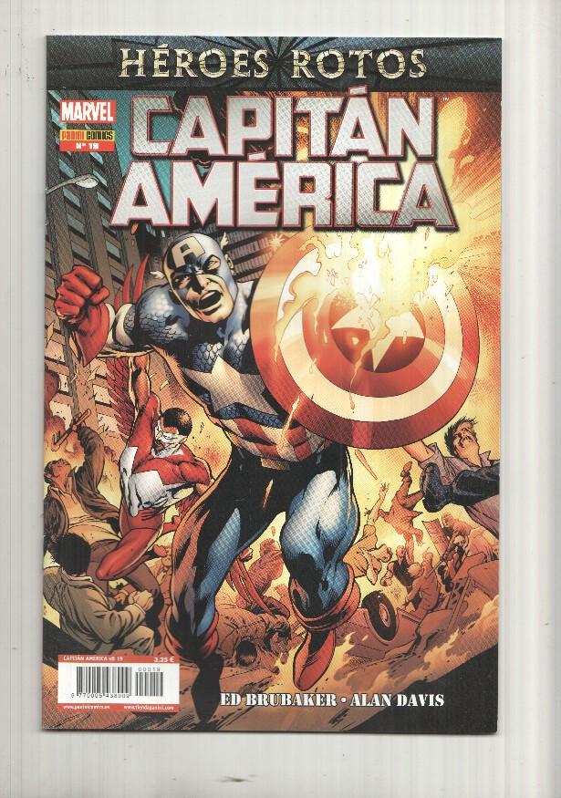 Panini: Capitan America vol. 8 num 19. Heroes Rotos. Impotente partes 1 y 2. Marvel