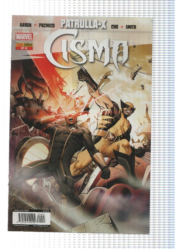 Panini: Patrulla-x Cisma num 3 - Cisma parte 1 y 2. Marvel