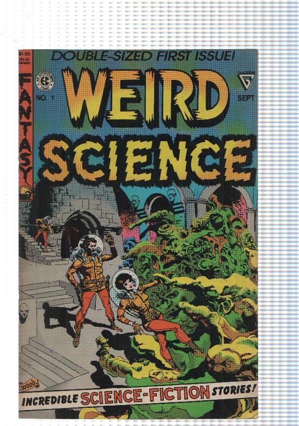 Fantasy. Weird Science num 1 - A New Beginning, The Headhunters, My World. Gladstone