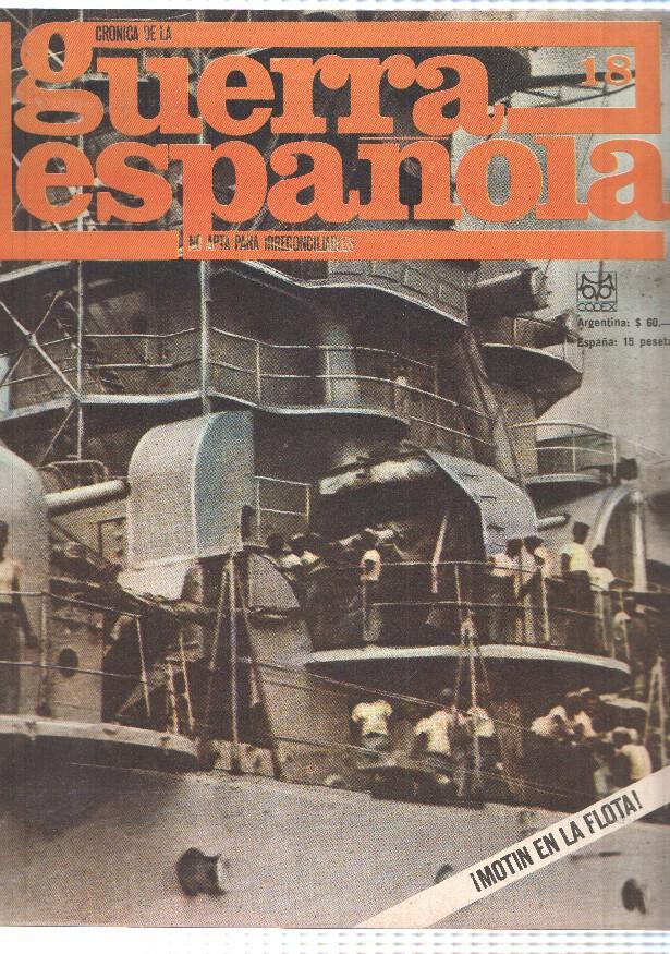 Cronica de la guerra española numero 018: Motin en la flota