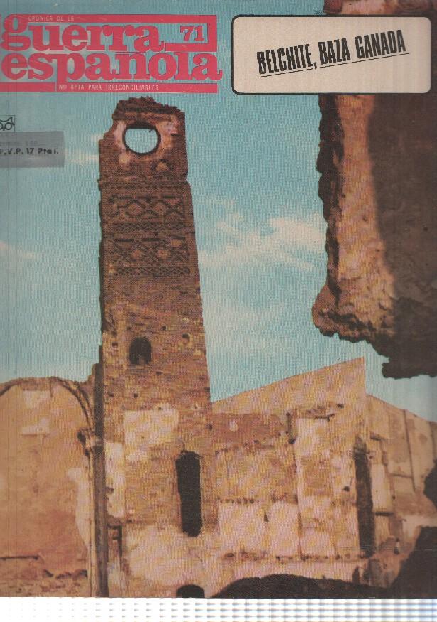 Cronica de la guerra española numero 071: Belchite, baza ganada