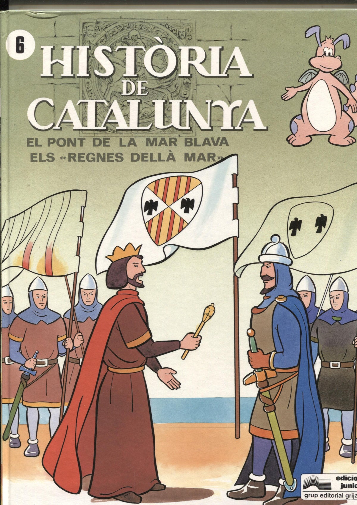 Historia de Catalunya volumen 06: El pònt de la mar blava, Els regnes della mar