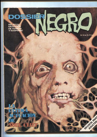 Dossier Negro numero 055: Yo pinte solo terror-El sindrome de piel y huesos