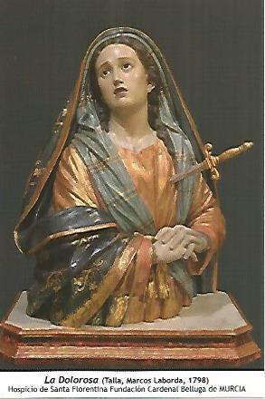 POSTAL: La Dolorosa. Murcia
