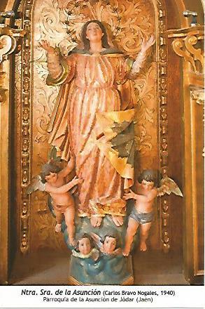 POSTAL: Nuestra Señora de la Encarnacion. Jodar Jaen