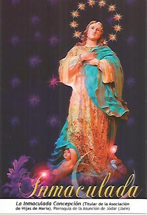 POSTAL: La Inmaculada Concepcion. Jodar Jaen