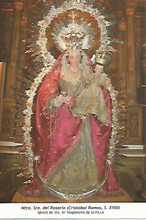  POSTAL: Nuestra Señora del Rosario. Sevilla