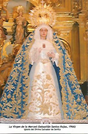 POSTAL: La Virgen de la Merced. Sevilla