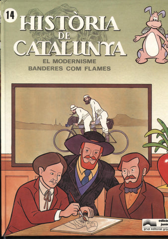 Historia de Catalunya volumen 14: El modernisme, Banderes com flames