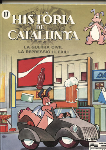 Historia de Catalunya volumen 17: La guerra civil, La repressio i l'exili