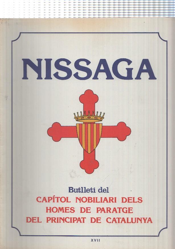 Nissaga nº XVII: butlleti del capitol nobiliari dels homes de paratge del principat de catalunya
