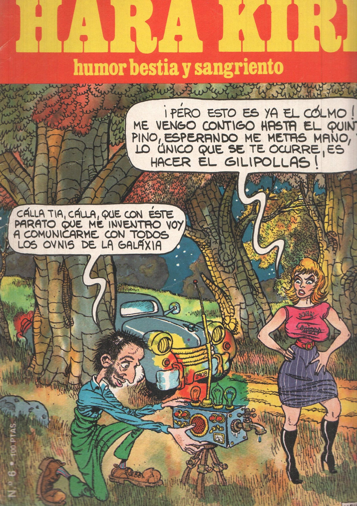 Harakiri humor bestia y sangriento numero 06