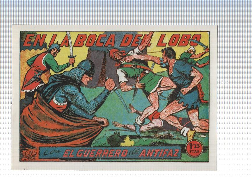 Facsimil: El Guerrero del Antifaz numero 171: En la boca del lobo